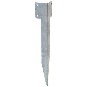 No.4713 SleeperSecure Single Sleeper Corner Support Spike Pre-Galvanised