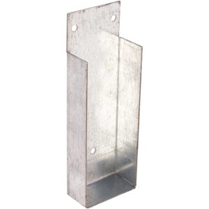 230mm 9" No.478 Gravel Board Clips with Retaining Lip for 50mm Timber Pre-Galvanised