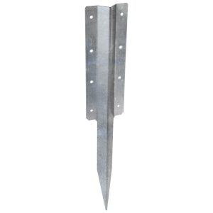 No.4716 SleeperSecure Double Sleeper Straight Support Spike Pre-Galvanised