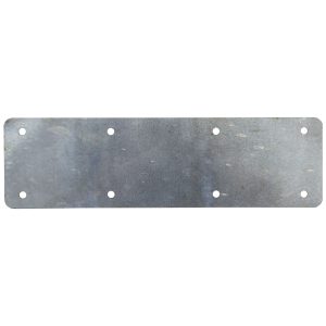 No.4719 SleeperSecure Long Internal Sleeper Straight Flat Support Plate Pre-Galvanised